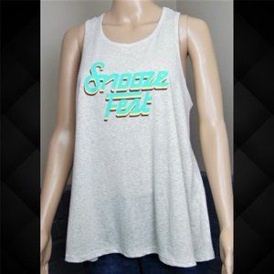 Xhilaration Snooze Fest Sleepwear Tank XS, M, XL